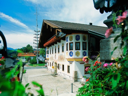 Sommer Gasthof Alter Wirt Bernau am Chiemsee