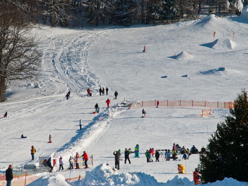 Ski Alpin bungslift im Chiemgau